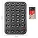 Webake Mini Fluted Tube Cake Pan Non-stick 1-3/4