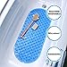 SlipX Solutions Blue Bubble Bath Mat