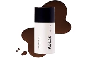 Kosas Tinted Face Oil | Nourishing, Light-Coverage Tinted Foundation, (Tone 10)