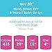 Solid Gold Small Breed Dog Food - Whole Grain Made w/Real Bison, Brown Rice, & Pearled Barley - High Fiber, Probiotic Dry Dog Food for Dogs with Sensitive Stomachs - 4 LB