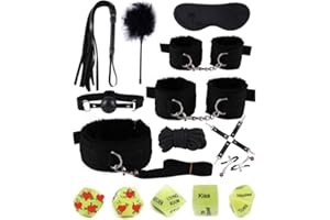 BDSM Accessories 15-Piece Combination Set for Couple's Role-Playing Equipment, Couple's Gift - Q-Ca
