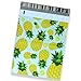 100 Pack of Mighty Gadget (R) Hand Painted Pineapples Designer Poly Mailers by Morgan Lui - 10x13 inch Shipping Envelopes with 2.35 mil Thickness