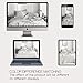 Simple&Opulence 100% Washed Linen Duvet Cover with Embroidered,3 Pieces Soft Farmhouse Comforter Set with Button Closure,1 Duvet Cover and 2 Pillowshams(Queen,Light Grey)
