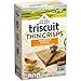 TRISCUIT Thin Crisps Crackers, Parmesan Garlic Flavor, 1 Box (7.1 oz..)
