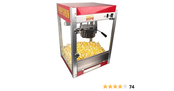 Amazon Com Theater Pop 4 Ounce Popper Popcorn Machine Sports Outdoors