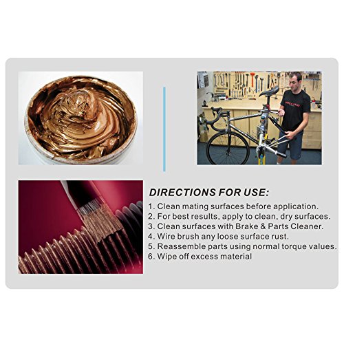 Jecr Copper Grease Premium AntiSeize Lubricant Anti Sieze Copper