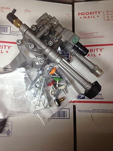 PRESSURE WASHER VERTICAL REPLACEMENT PUMP + BONUS PAC 5 WAND TIPS BRUTE SEARS RYOBI TROY-BILT BACK PIPES CUSTOMISED KIT CONVERTS 4 BOLT TO 3 POST MOUNT