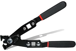 Cavusheo CV Boot Clamp Pliers 30800 with 1/2" Torque Wrench for Vehicle Lug Type Clamp Crimp or Removal