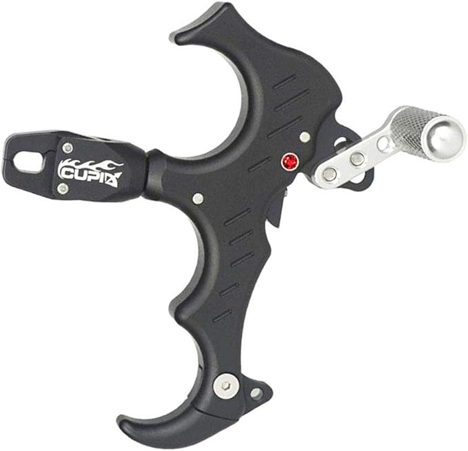 Automatic Archery 3 Finger Archery Release Aids, Compound Bow Thumb