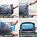 arti art Space Saver Travel Storage Bags Reusable Vacuum Bag Saving Space for Travelling or Home Compress Roll-Up No Extra Vacuum or Pump Needed (8-Packs) (8, 28”*20”+24