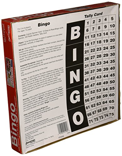 Pressman Toy Bingo in Red Box