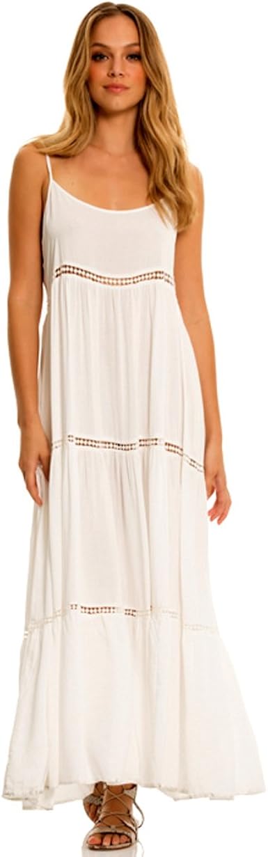 white maxi dress amazon