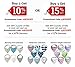 Baby Bandana Bibs For Girls – 8 Pack Baby Drool Bib Gift Set, Organic Cotton, 3 Snaps To Fit All Neck Sizes, Soft, Extra Absorbent, Easy To Clean, Perfect Baby Shower Gift Set