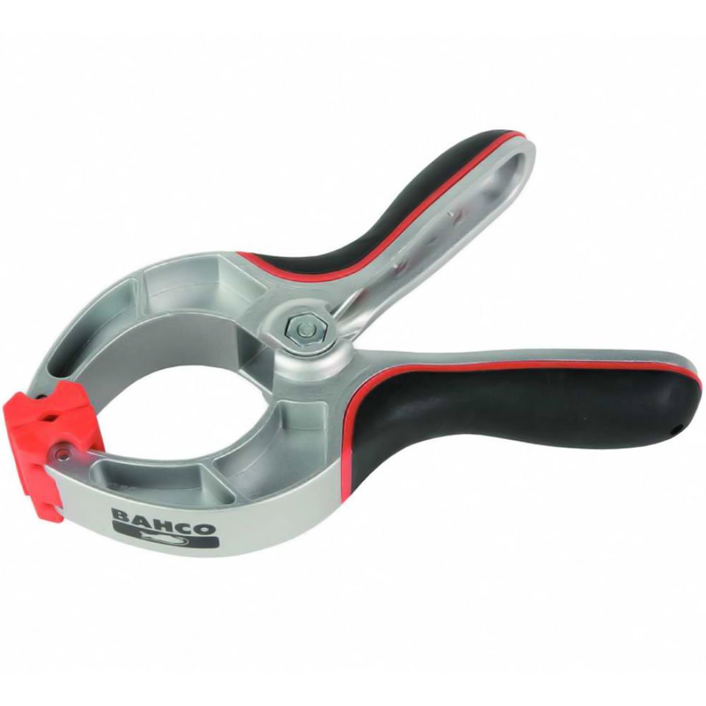 Bahco 420ALU2 Aluminium Spring Clamp, Silver/Black/Orange, 2-Inch