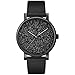 Timex Women's TW2R95100 Crystal Opulence Black Leather Strap Watch
