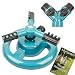 Lawn Sprinkler MyGarden Automatic Garden Water Sprinklers Lawn Irrigation System 3600 Square Feet Coverage (Green) primary