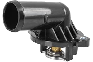 X AUTOHAUX Car Auto Thermostat Housing 5184977AE 5184977AD for Dodge Charger 2011-2018