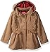 Pink Platinum Girls' Ruffles Wool Jacket