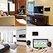 HotCat HDTV Antenna 120+ Miles Long Range Indoor Digital HDTV Antenna with 2019 Newest Type Switch Console Amplifier Signal Booster，USB Power Supply and 17 Feet Highest Performance Coaxial Cable-Black