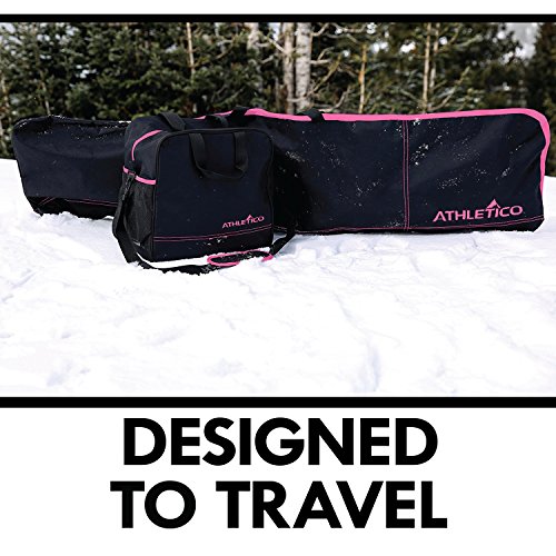 image for Athletico Two-Piece Snowboard and Boot Bag Combo | Store & Transport S