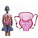 SUJING Baby Doll Carrier Backpack Doll Accessories, Cute Kids Backpack Schoolbag Doll Carrier Bag Wear Accessories for 15 Inch Baby or 18 Inch Dollsthumb 1