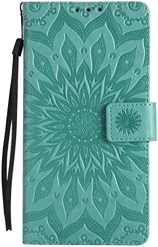 Jewby LG V20 Cases Wallet Stand, LG V20 Case Cover Protective, PU Leather Case Cover For LG V20 Shock Proof (Green)