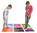 Art3d 6-Tile Multi-color Exercise Mat Liquid Encased Floor Playmat Kids Safety Play Floor Tile, 16 Sq.Ft