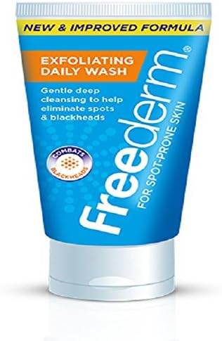 freederm exfoliating face wash