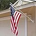 American Flag 3x5 ft Embroidered Stars Sewn Stripes with Brass Grommets Nylon US Flag for Boat Yacht Workplace Home Garden Business Outdoor United States Flag