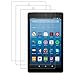 [3-Pack] Gzerma Screen Protector for Amazon Fire HD 8 2016 2017 2018, Childproof Shatterproof [Ultra Clear] Front Protective Film Cover Compatible with Kindle Fire HD8 8 Inch Anti-Glare Case Friendly