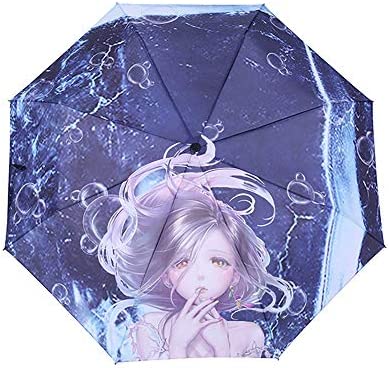 Amazon Javaca 新しい傘 深海の女の子 アニメ傘 イラスト傘