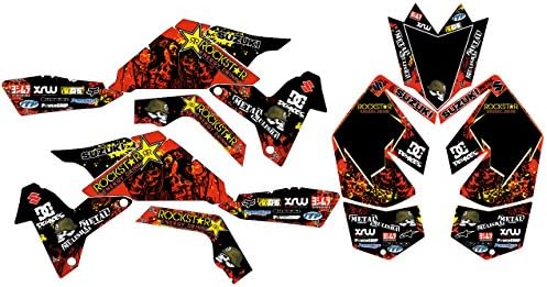 SUZUKI LTR 450 metalDecal Sticker Kit in MX Vinyl (Non OEM)