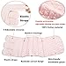 ChongErfei Postpartum Support Recovery Belly Wrap Waist/Pelvis Belt Body Shaper Postnatal Shapewear (Large, 3Pink)