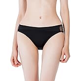 SilRiver Women's Silk Spandex Panty Briefs Travel Hipster Bikini Underwear Breathable Underpants