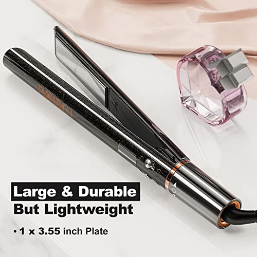 Hair Straightener and Curler 2 in 1, Straightener and Curling Iron in