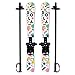 SOLA Kids Ski Set – Beginner Cross Country Skis with Poles and Adjustable Bindings for Ages 3–4, Backyard Winter Fun (Memphis)