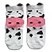 OLABB Toddler Socks with Grips Animal Crew Socks Non-skid 6 Pairs Gift Set…