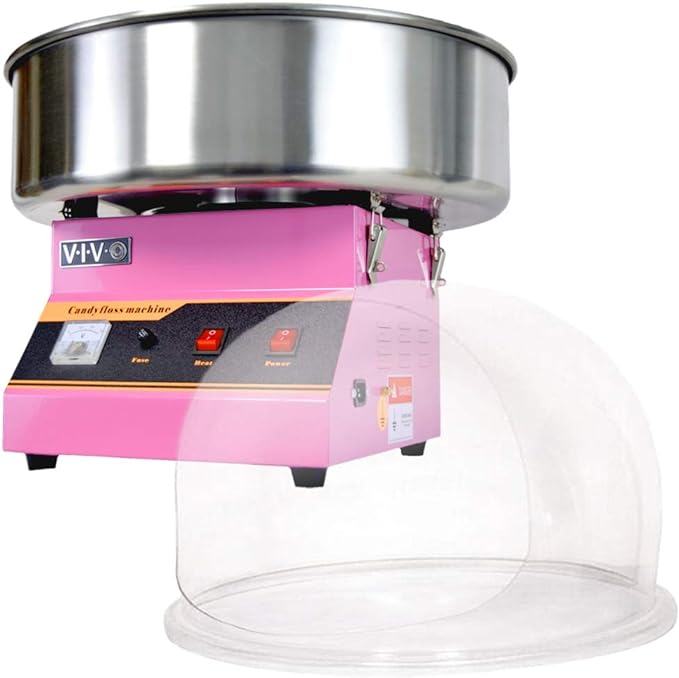 VIVO Pink Electric Commercial Cotton Candy Machine/Candy Floss Maker