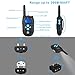 PetExpert Dog Shock Collar with Leather Lanyard Remote 330yd Waterproof Rechargeable Dog Training Collar Electric Collar with Beep Vibration Shock&LED Light Dog Bark Collar for All Dogs(10Lbs-100Lbs)