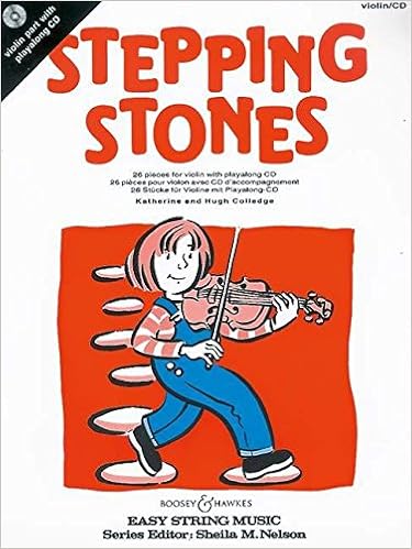 Stepping Stones For Violin 26 Pieces For Beginners Easy String Music Colledge Hugh 9780851623726 Amazon Com Books