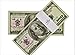 WLIFE Movie Prop Money $10000, Copy Money Full Print 2 Sided $100 Dollar Bills Stack,Play Money Fake Money That Looks Real,New Published Thickening for Movies,TV,Videos,Advertising,Training