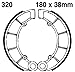 EBC Brakes 320 Brake Shoe