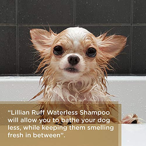 Lillian Ruff Waterless Dog Shampoo No Rinse Quick Dry Shampoo Spray