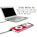 Tomameri -Portable MP3 Music Player with a 16 GB Micro SD Card,FM Radio and Voice Recorder Supported- Red