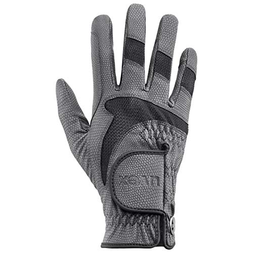 Uvex i-Performance 2 Reithandschuhe, Anthracite-Black, 7
