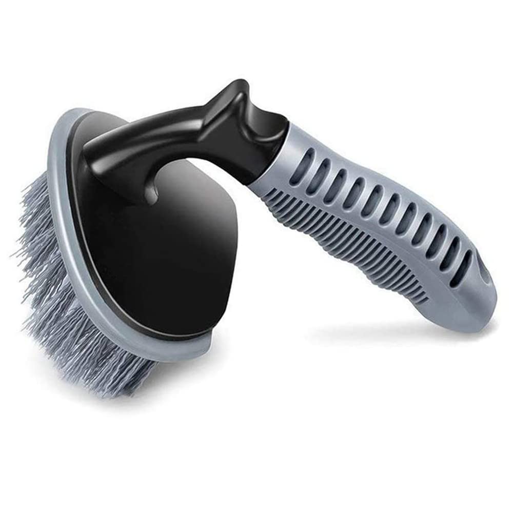 Wheel Brush for Car Alloy Wheel and Tyre Brush Cleaning, Rim Cleaner for Your Car, Motorcycle or Bicycle Tire Brush Washing Tool