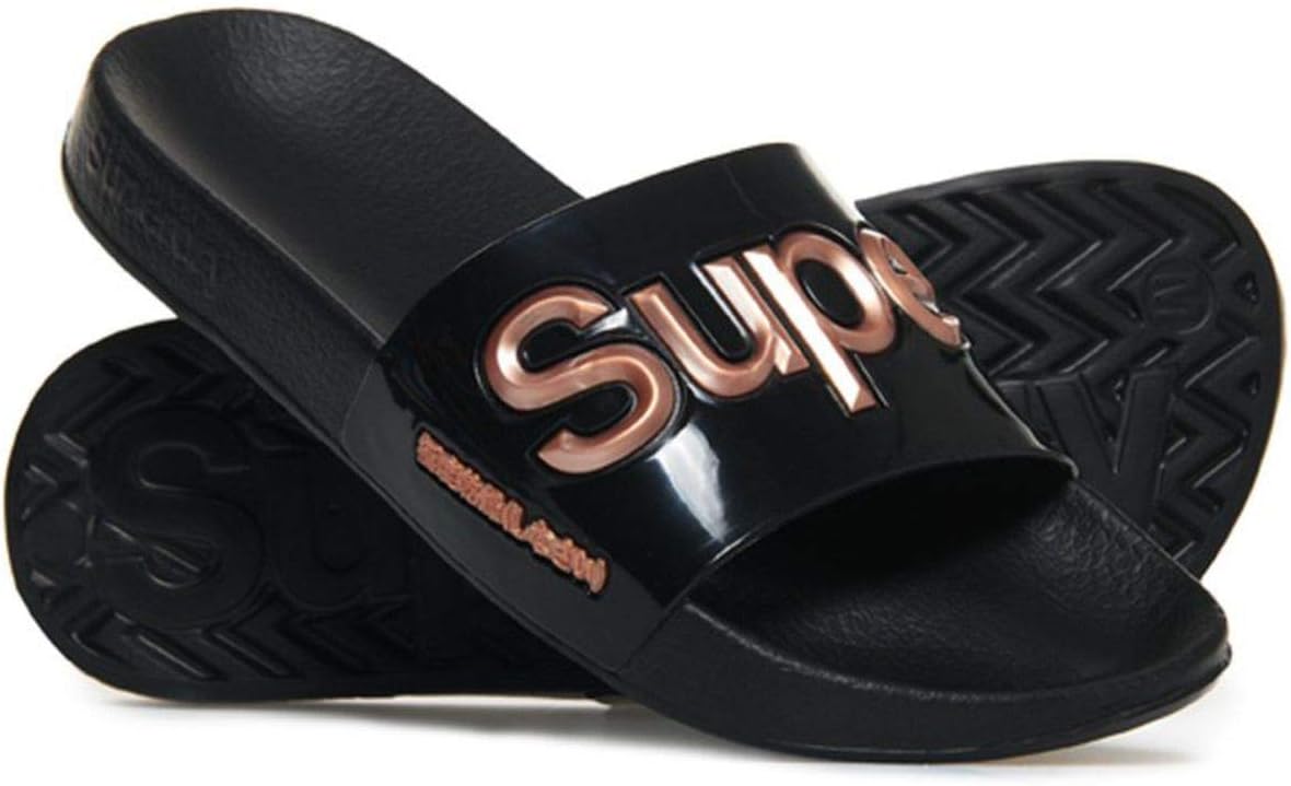 Luxe Jelly Pool Slide Slipper Women