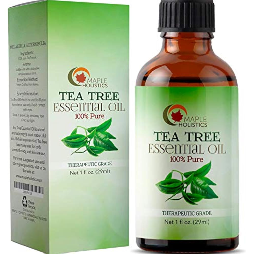 100 Pure Tea Tree Oil Natural Essential Antifungal Antibacterial