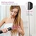 3-in-1 Hair Dryer Brush,One Step Hair Dryer & Volumizer, Hair Straightener Curler Dryer Brush in One, Negative Ion Hair Blow Dryer Styler,Lightweight Hot Air Brush for Short/Long Hairthumb 4