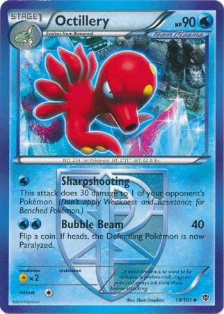 Pokemon - Octillery (19) - Plasma Blast